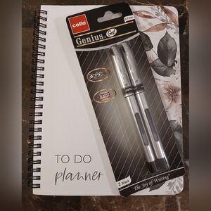 To Do Planner (6.5×8.5) & 2 Cello Gel Pens
